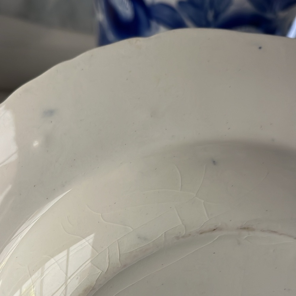 •ANTIQUE MASON’S ENGLAND FLOW BLUE• - Picture 12 of 13